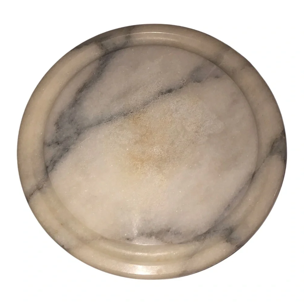 Marble Cheese Board W/ Tempered Glass Dome - Picture 3 of 9